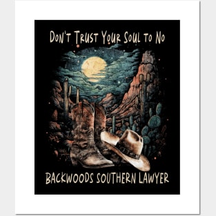 Funny Gifts Women Southern Lawyer Graphic Vintage Posters and Art